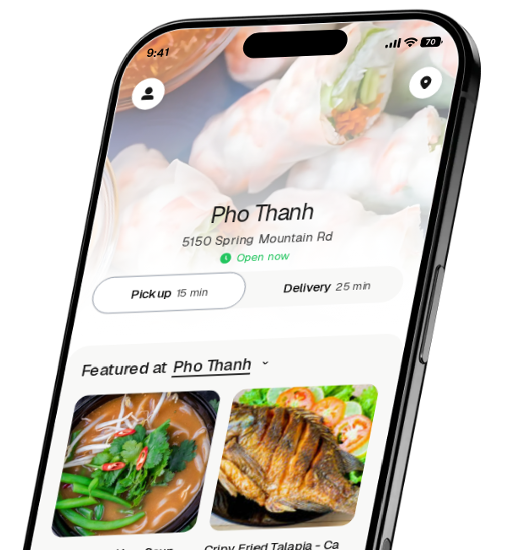 Pho Thanh app preview