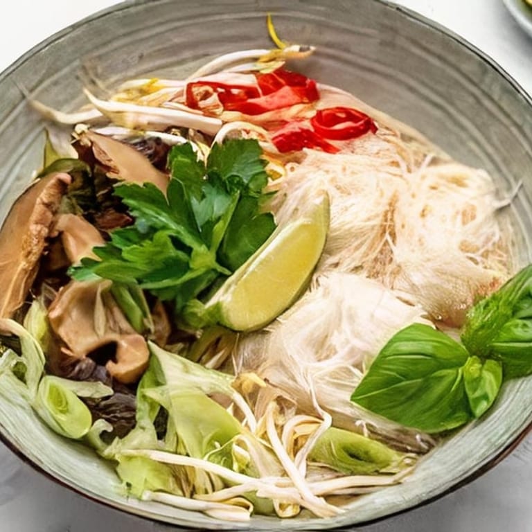 Delicious Vegan Pho: A Vietnamese Noodle Delight