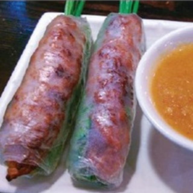 Pork Patty Rolls 2 Pieces) - Nem Nuong Cuon.