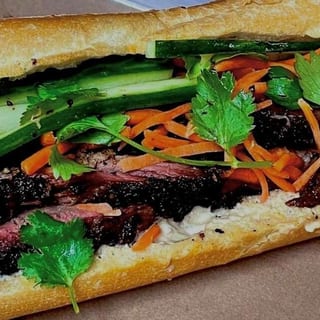 Beef Brisket Sandwich (7") - Banh Mi Thit Chin