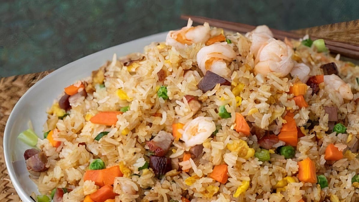 Fried Rice Combination - Com Chien Duong Chau.