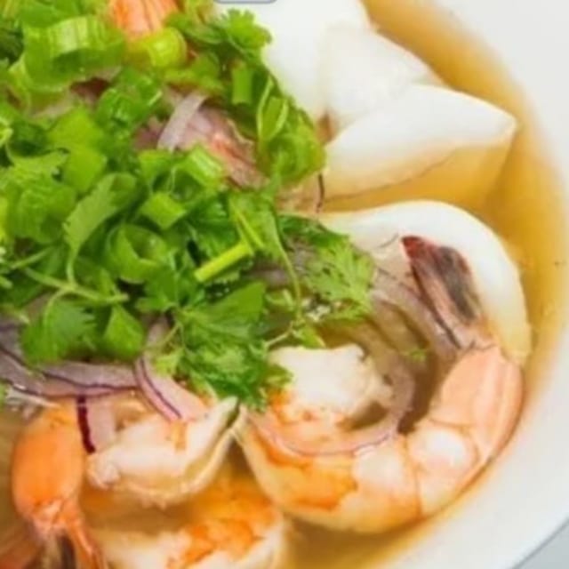 Seafood Combo Pho - Pho Hai San.